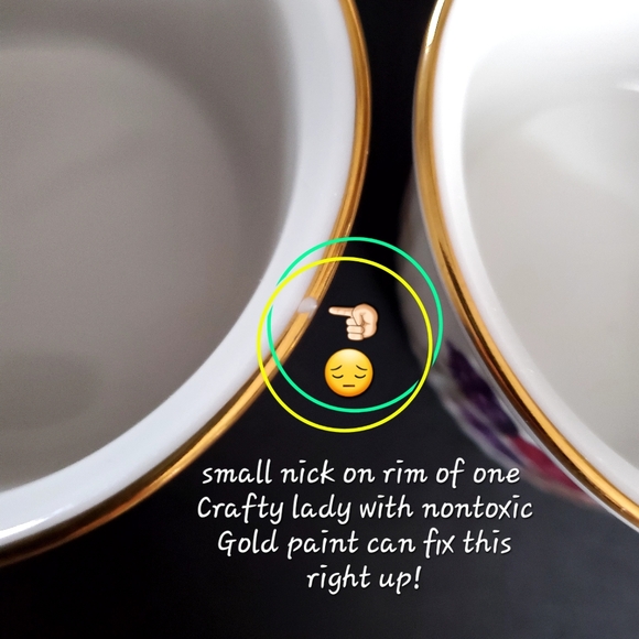 (4) "Evesham Gold" Gold On The Edge Oven Safe Ramekins by Royal Worcester - Picture 7 of 8